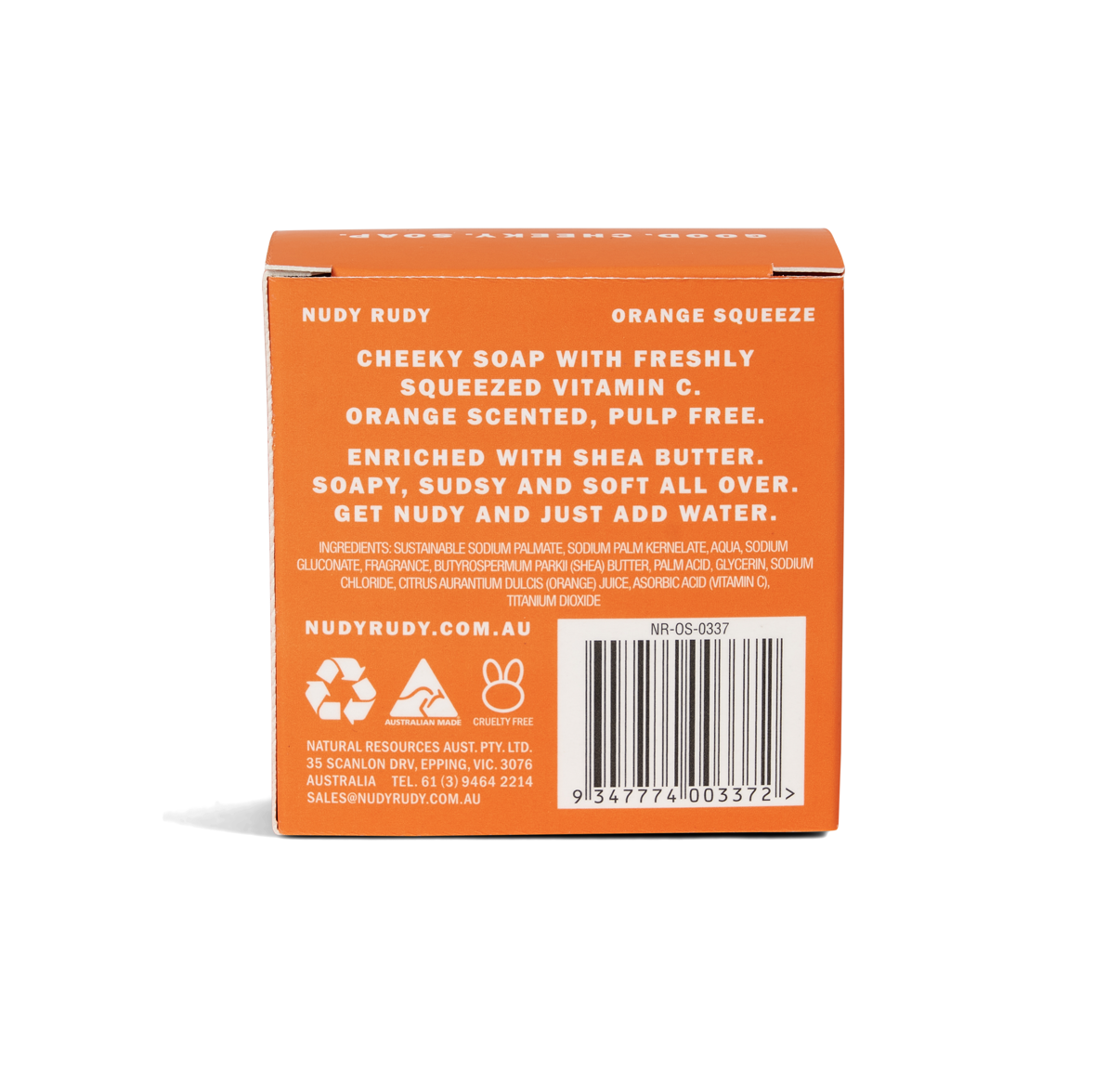 Orange Squeeze Bar Soap Puck