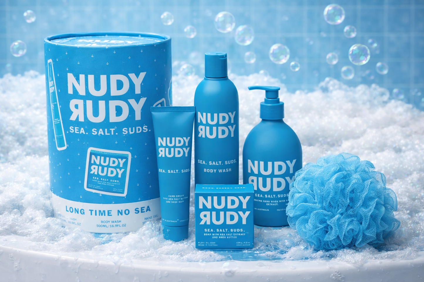 Sea Salt Suds Gift Tube