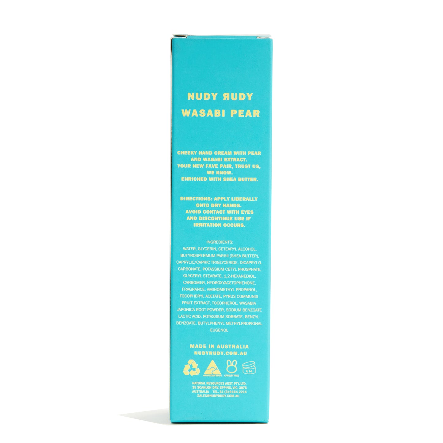 Wasabi Pear Hand Cream
