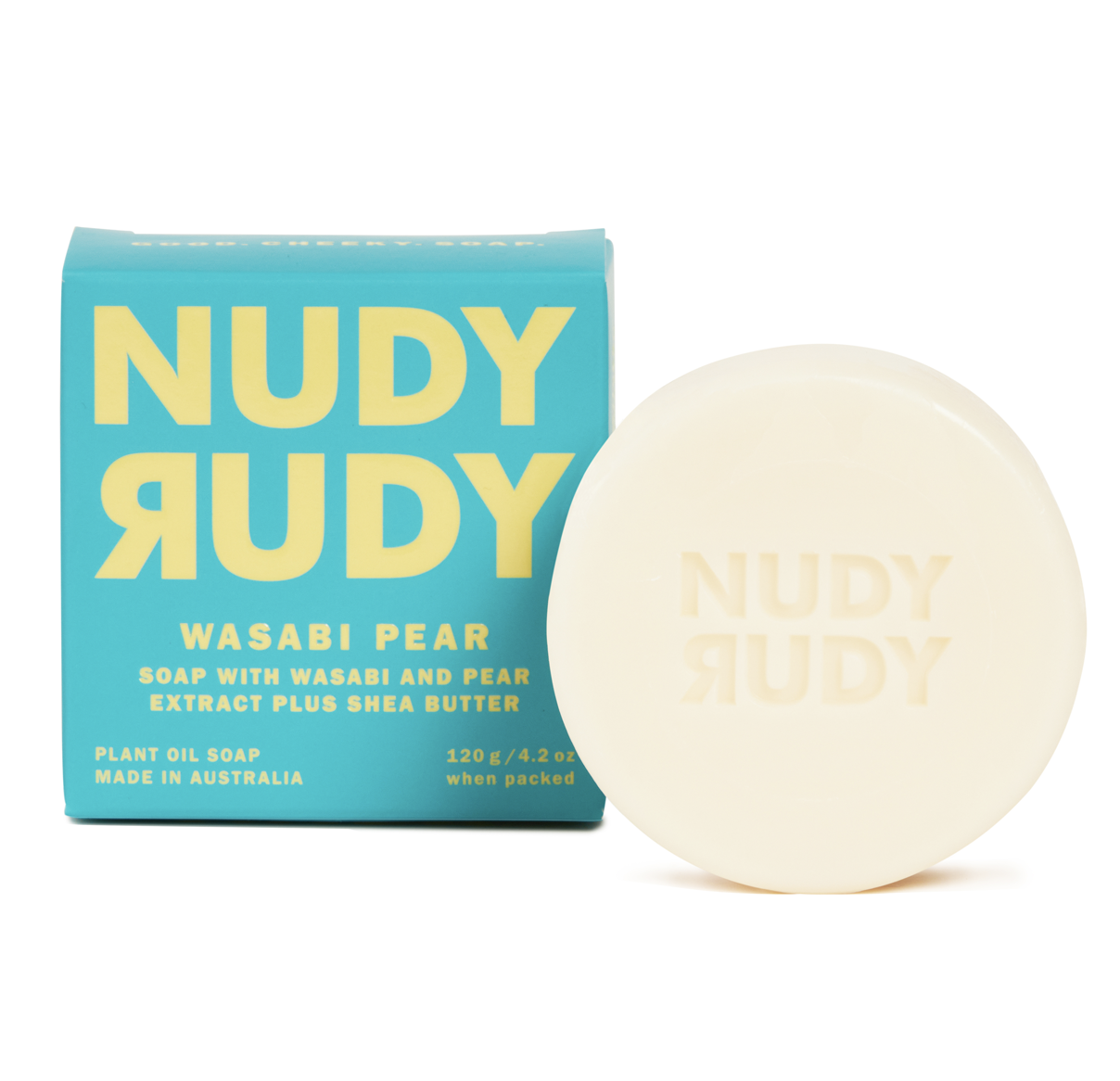 Wasabi Pear Bar Soap Puck